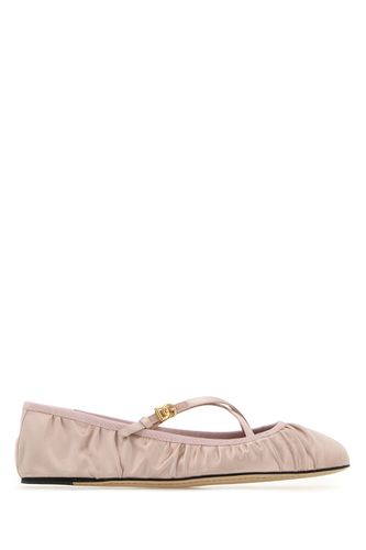 Pastel satin Vally ballerinas - DOLCE & GABBANA - Modalova