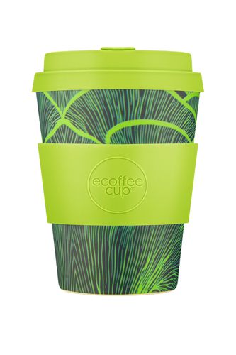 Blue Reusable Bamboo Cup - ECOFFEE - Modalova