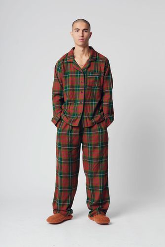 JIM JAM Mens Organic Cotton Pyjama Set Green, Small - KOMODO - Modalova