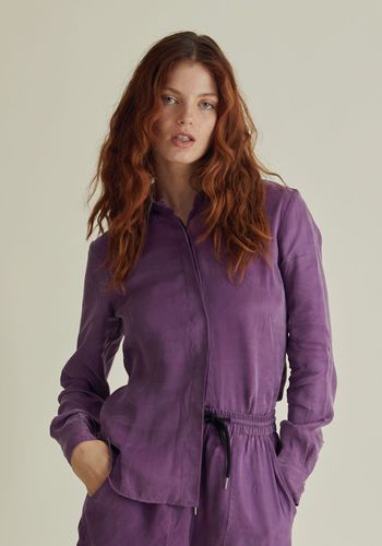 KENJI Shirt - Cupro Purple, Size 1/ UK 8/ EUR 36 - KOMODO - Modalova