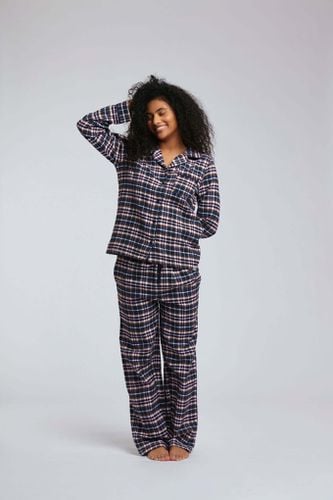 JIM JAM Womens Organic Cotton Pyjama Set Navy, Size 2 / UK 10 / EUR 38 - KOMODO - Modalova