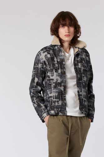 EVER - Fleece Lined Organic Cotton Jacket Indigo, LARGE - KOMODO - Modalova