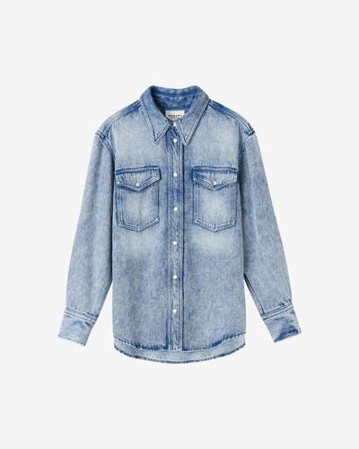 Jeanshemd Tahis - Damen - Größe 40 - Marant Étoile - MarantÉtoile - Modalova