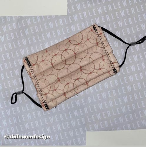 Fabric Face Covering - Handmade by Abi Lewer - Maison de Choup - Modalova