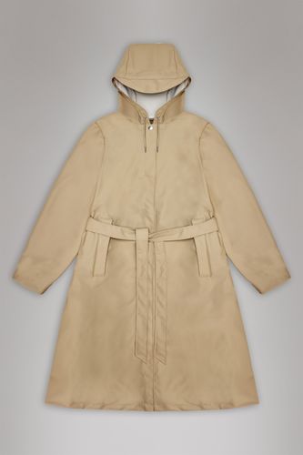 Rains A-Line Longer W Jacket - Sand - Rains - Modalova