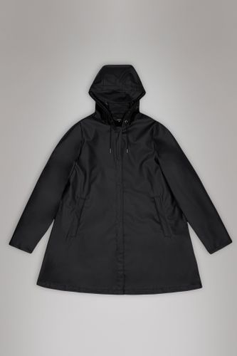 Rains A-line W Jacket - Black - Rains - Modalova