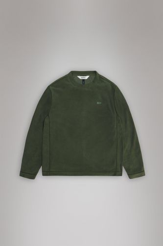 Rains Addis Fleece Crewneck - Green - Rains - Modalova