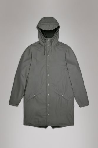 Rains Long Jacket - Grey - Rains - Modalova