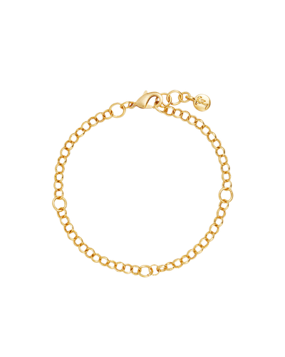 Gold Charm Chain Bracelet | Women's Jewellery - Fable England - Modalova