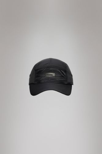 Rains 5 Panel Ripstop Cap - Black - Rains - Modalova