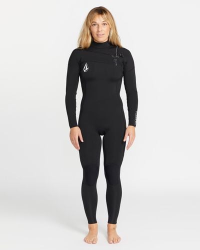 Women's 3/2Mm Chest Zip Wetsuit - Volcom - Modalova