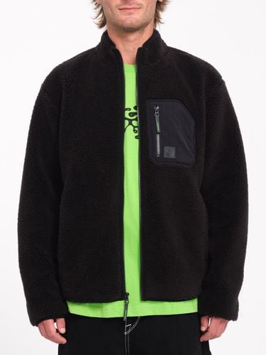 Men's Muzzer Fuzzar Zip Sherpa Sweatshirt - Volcom - Modalova