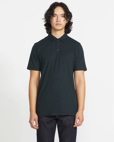 Men's Volcom Wowzer Polo - BLACK - Volcom - Modalova