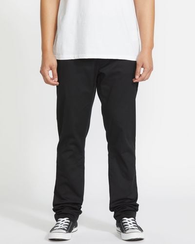 Men's Frickin Slim Stretch Chino Trousers - Volcom - Modalova