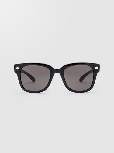 Men's Freestyle Gloss Black Sunglasses ( Lens) - Volcom - Modalova