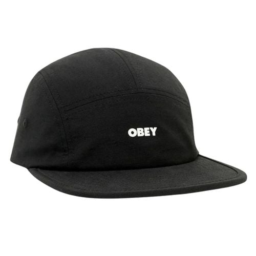 Obey Bold Nylon Camp Cap - Black - Obey - Modalova