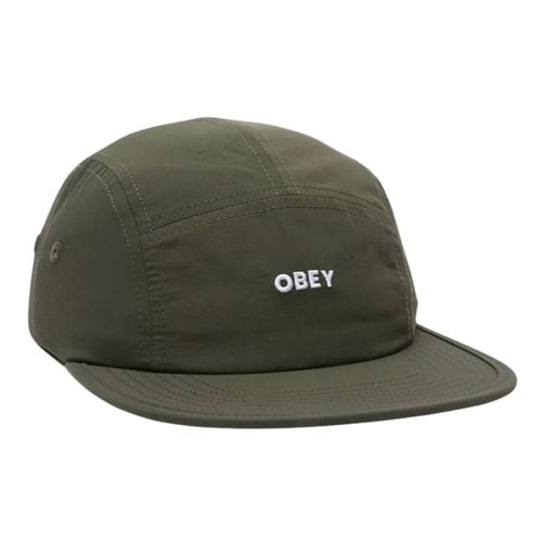 Obey Bold Nylon Camp Cap - Olive - Obey - Modalova