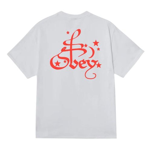 Obey Moon & Stars T-Shirt - White - Obey - Modalova