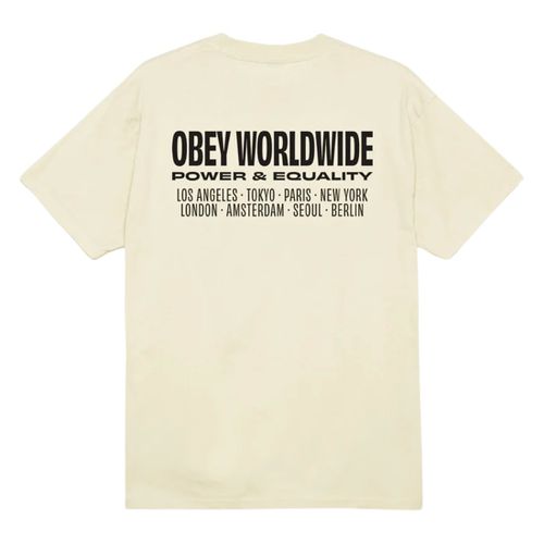 Worldwide Power & Equality T-Shirt - Obey - Modalova