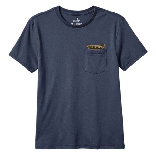 Graves Pocket T-Shirt - Brixton - Modalova