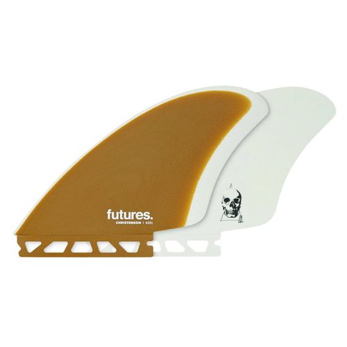 Christenson Fibreglass Keel Surfboard Fins - / - Futures - Modalova