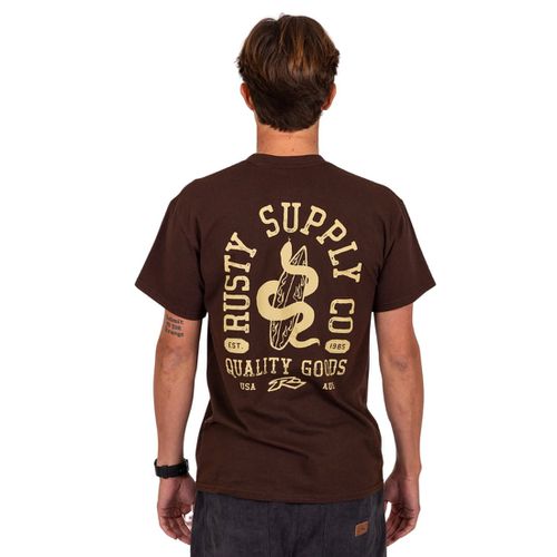 Rusty Nesian T-Shirt - Chocolate - Rusty - Modalova