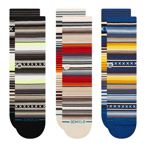 Stance Curren Socks (3 Pack) - Blue - Stance - Modalova