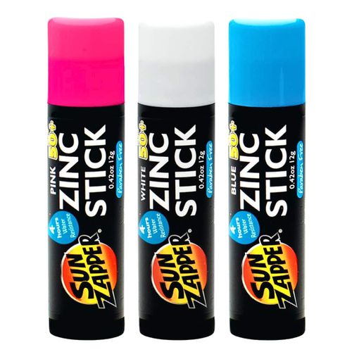 Coloured SPF 50+ Zinc Stick 3 Pack - // - Sun Zapper - Modalova