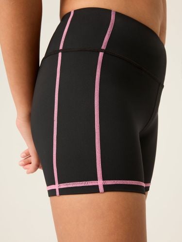 Teen Active Short Moderate-Heavy Black/Pink Contrast - Modibodi - Modalova