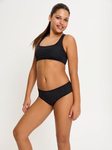 Teen Swimwear Bikini Brief Light-Moderate Black - Modibodi - Modalova