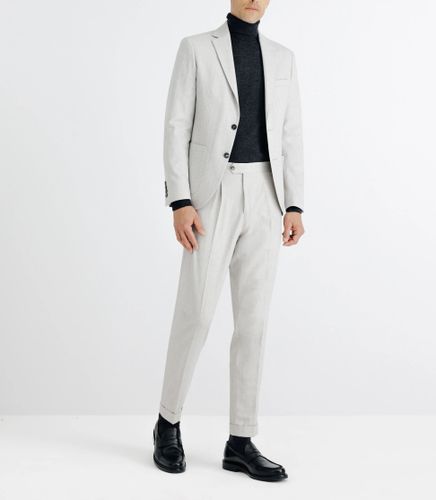 Costume à rayures tennis écru - IZAC - Modalova