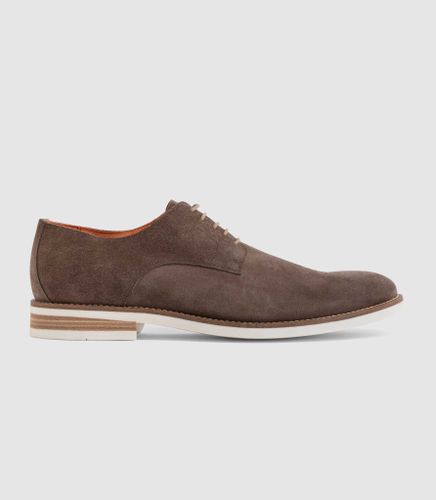 Derby suede taupe ''Giuseppe'' - IZAC - Modalova