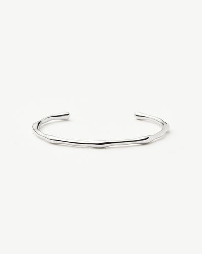 Molten Cuff Bracelet | Silver Plated - Missoma - Modalova