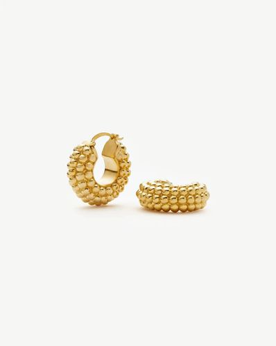 Baya Hoop Earrings | 18ct Gold Plated - Missoma - Modalova