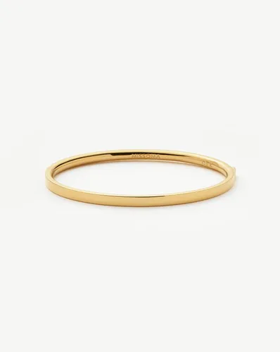 Classic Hinged Bangle | 18ct Gold Vermeil - Missoma - Modalova