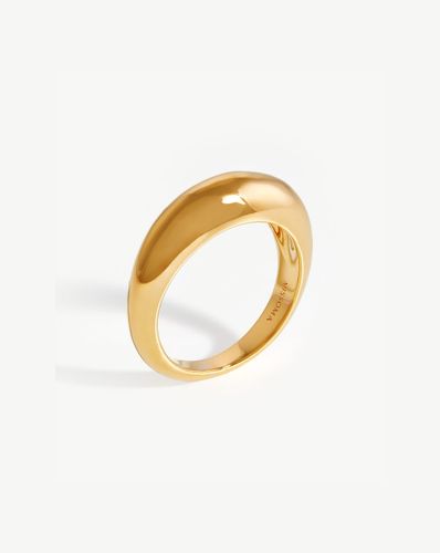 Dome Plain Ring | 18ct Gold Plated - Missoma - Modalova