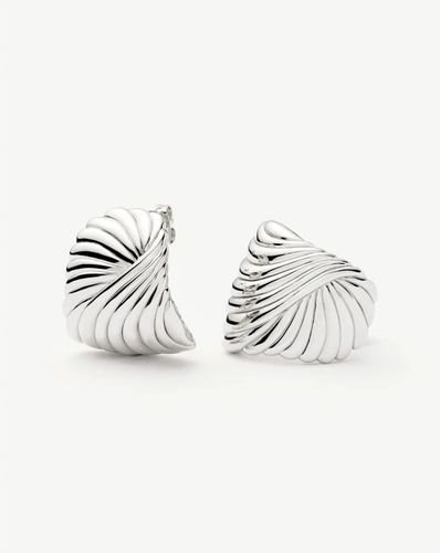 Ripple Oversized Stud Earrings - Missoma - Modalova