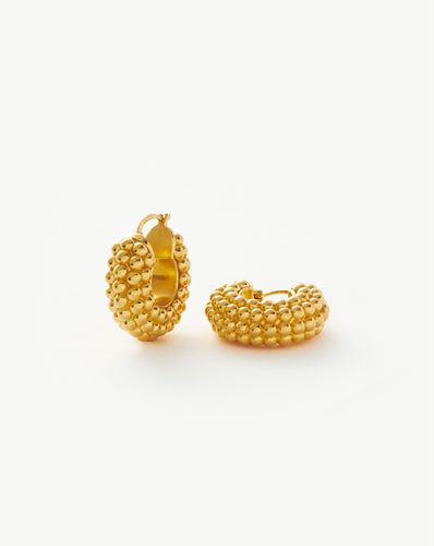 Baya Hoop Earrings | 18ct Gold Plated - Missoma - Modalova