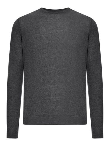 CREWNECK SWEATER IN VIRGIN WOOL - Man - Nome G - Modalova