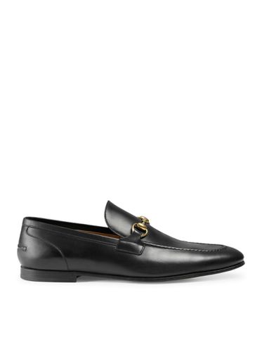 JORDAAN MEN`S LEATHER LOAFER - Man - Gucci - Modalova