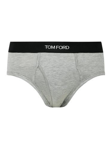 Logo waistband briefs - Man - Tom Ford Underwear - Modalova