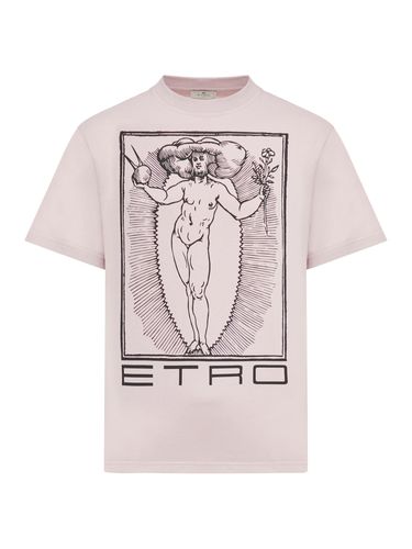 Illustration-print T-shirt - - Man - Etro - Modalova