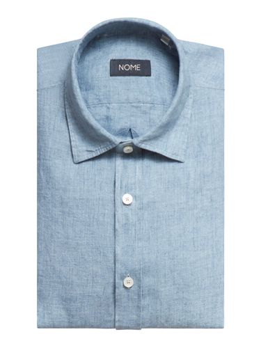 Linen shirt - Nome X Xacus - Man - Nome X Xacus - Modalova