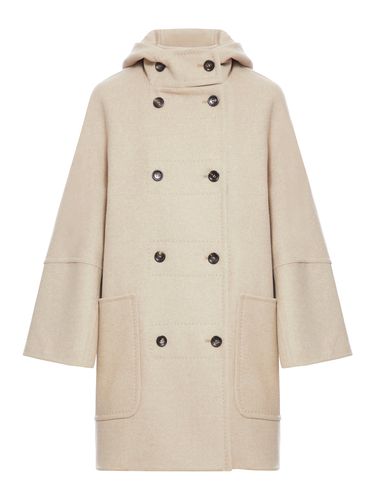 Double-breasted wool and cashmere parka - Woman - Max Mara - Modalova