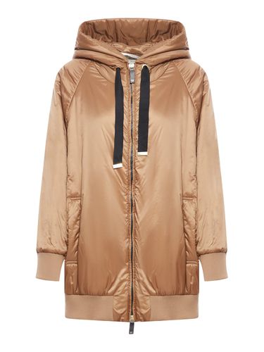 Parka with hood in water-repellent canvas - - Woman - Max Mara The Cube - Modalova