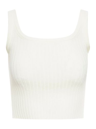 Fitted crop tank top in stretch viscose - Woman - Sportmax - Modalova