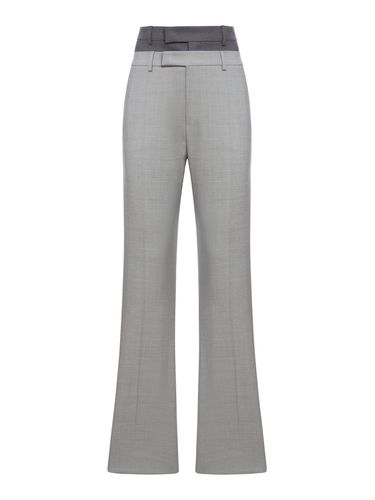 Flare pants with double personalized belt - Woman - Sportmax - Modalova