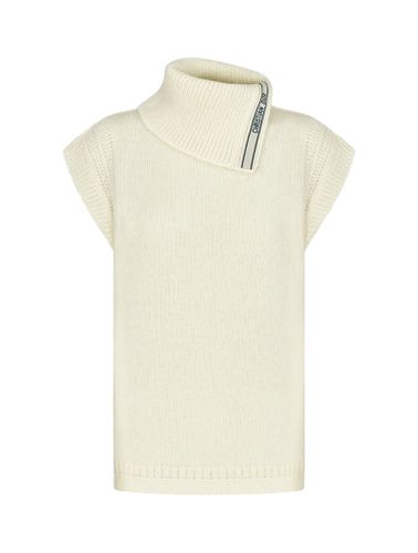 Sleeveless sweater with stand collar - - Woman - Christian Dior - Modalova