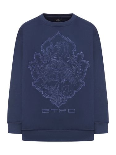 Sweatshirt with embroidered print - Woman - Etro - Modalova