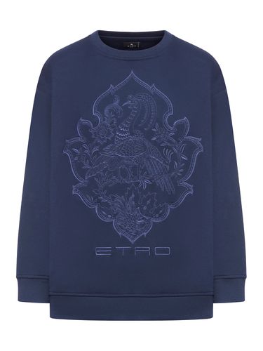 Sweatshirt with embroidered print - - Woman - Etro - Modalova